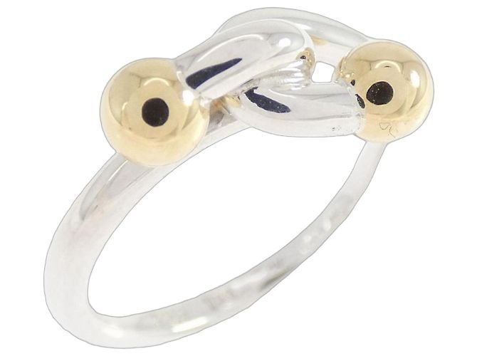 Autre Marque Anillo Tiffany Hook Band Ring