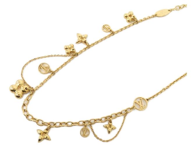 Collar Blooming Louis Vuitton M64855 Dorado