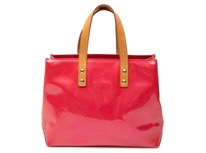 Sac à main Louis Vuitton Monogram Vernis Lead PM Rose