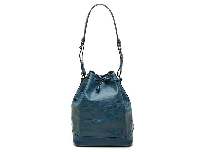 Borsa a tracolla Louis Vuitton Epi Noe Blu