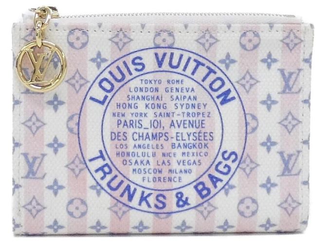 Louis Vuitton Monogram Portefeuille Lisa Wallet Blue