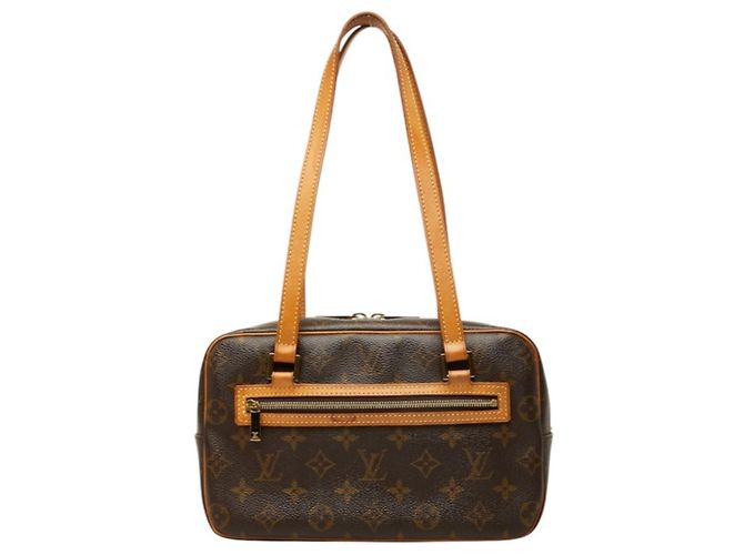 Bolsa Louis Vuitton Monogram Cite MM Marrom