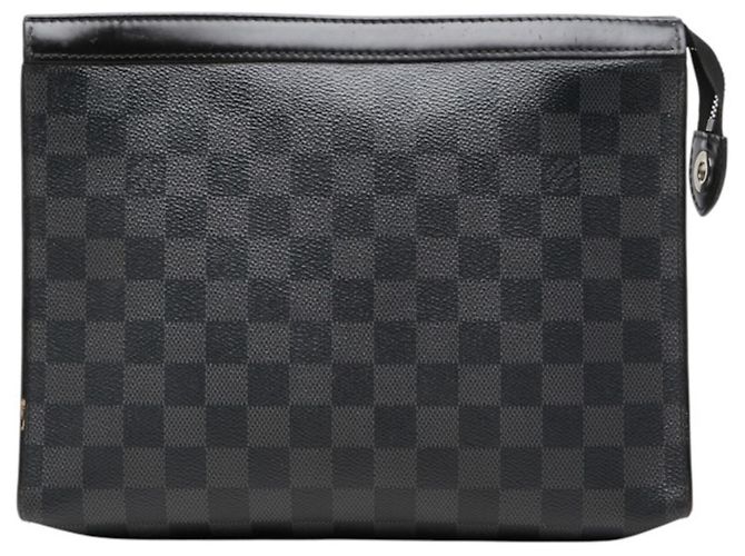 Louis Vuitton Damier Graphite Pochette Voyage MM Noir