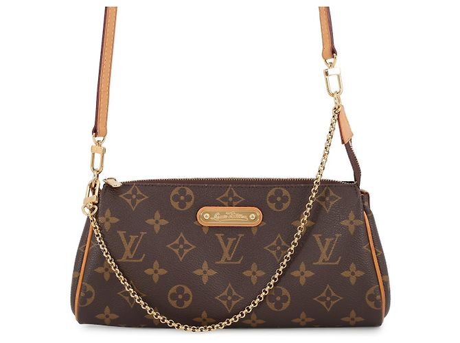 Sac à épaule Louis Vuitton Monogram Eva Marron
