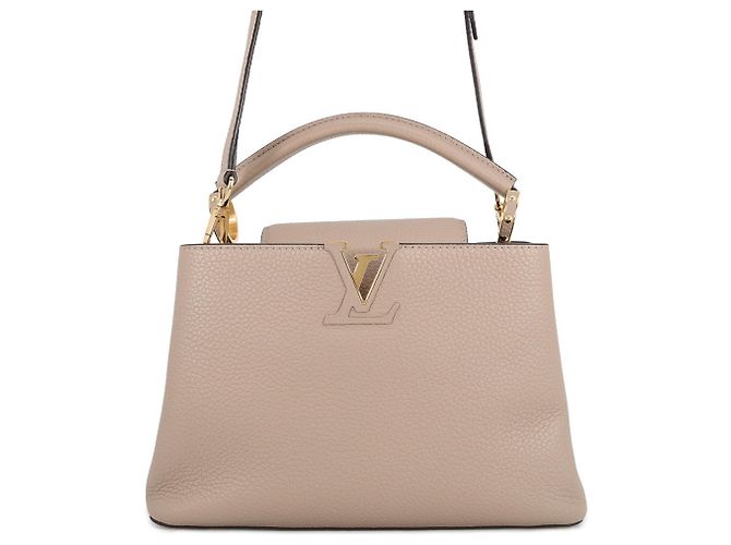 Borsa Louis Vuitton Capucines BB Beige