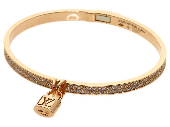 Bracciale con charm Louis Vuitton in oro rosa 18K