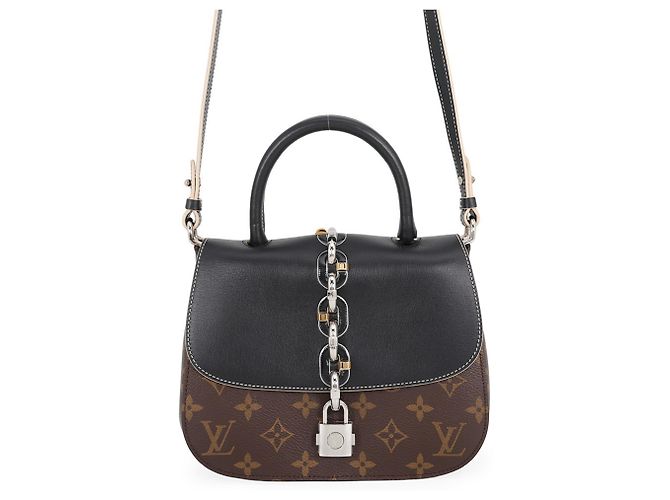 Sac à main Louis Vuitton Monogram Chain It PM Noir
