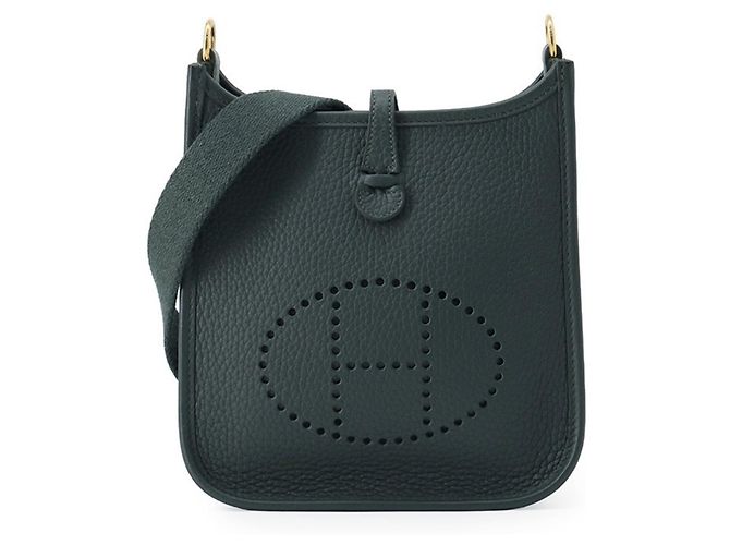 Hermès Sac à épaule Hermes Evelyne TPM Vert clair