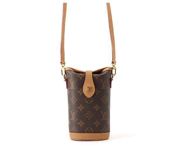 Bolsa de Ombro Fold Me Monogram Louis Vuitton Marrom
