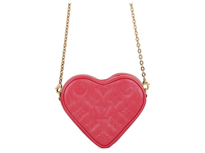 Bolsa de Ombro Louis Vuitton Monogram Chain Rosa