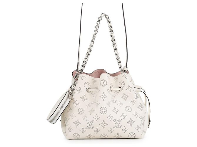 Louis Vuitton Monogram Mahina Bella Shoulder Bag Pink