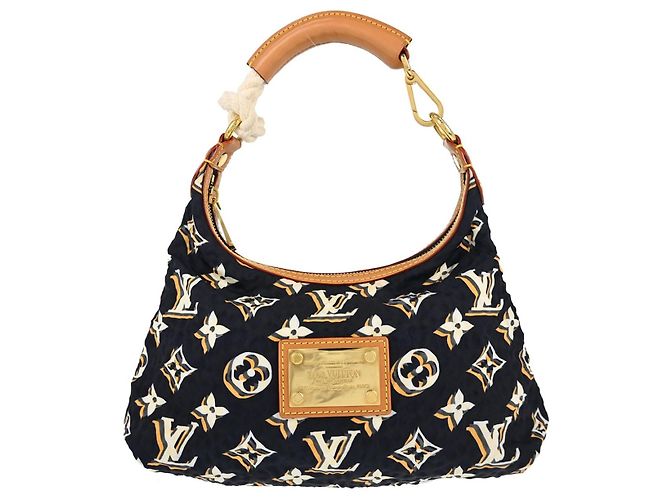 Louis Vuitton Bulles Monogram Nylon PM Blu navy