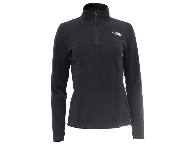 Pull à quart de zip The North Face en polyester noir