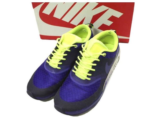 Autre Marque Nike WMNS Air Max Thea Woven Sneaker Weiß Lila