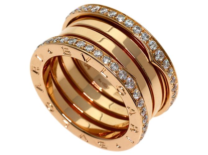 Bulgari Anello Bvlgari B.zero1 Edge Diamond a 4 bande