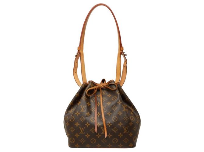Noe Borsa a tracolla Petit Noé Monogram Louis Vuitton Marrone