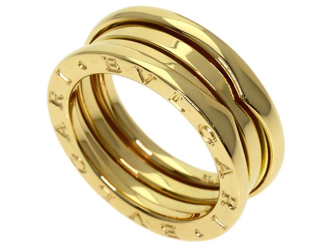 Bulgari Anillo B-zero1 de 2 bandas en oro amarillo de 18K Bvlgari