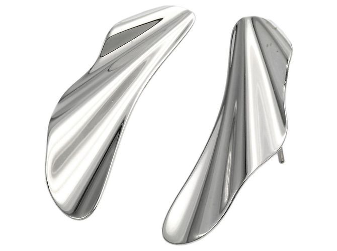 Autre Marque Pendientes de botón Tiffany & Co. High Tide en plata