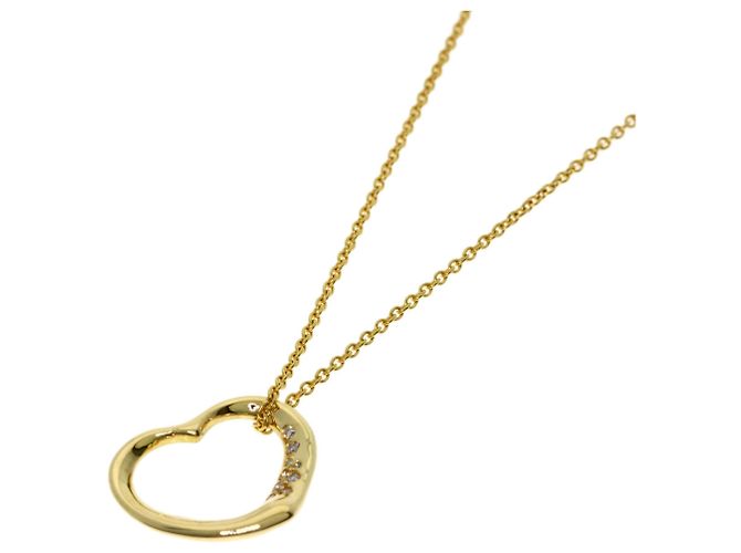Autre Marque Collar Tiffany & Co. Open Heart de Diamantes