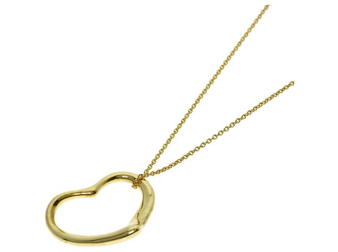 Autre Marque Colar Open Heart Tiffany & Co. em Ouro Amarelo 18K