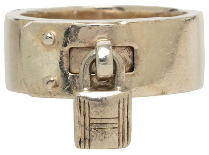 Hermès Hermes Kelly Band Ring in Silber 925