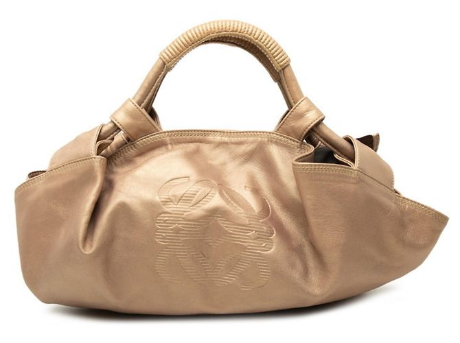 Bolso Loewe Anagram Nappa Aire Dorado