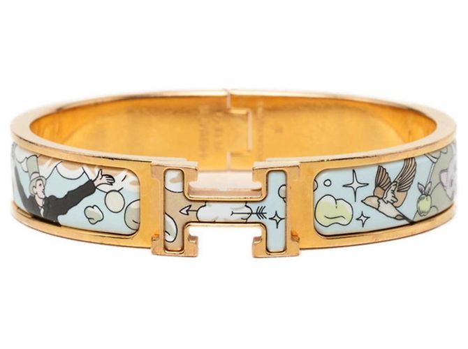 Hermès Pulsera Charm Hermes Click H PM Multicolor Dorado