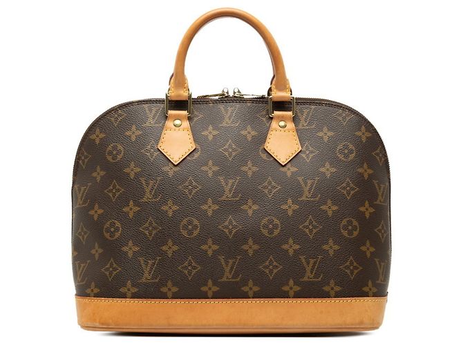 Bolsa Louis Vuitton Monogram Alma PM Marrom