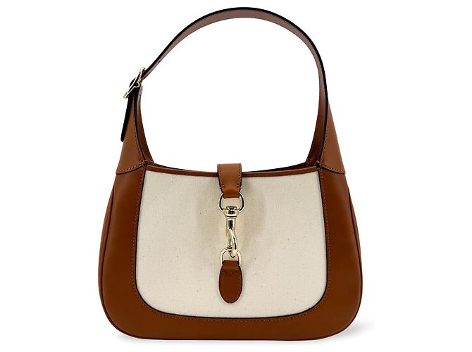 Gucci Jackie 1961 Hobo Leather Mini Marron