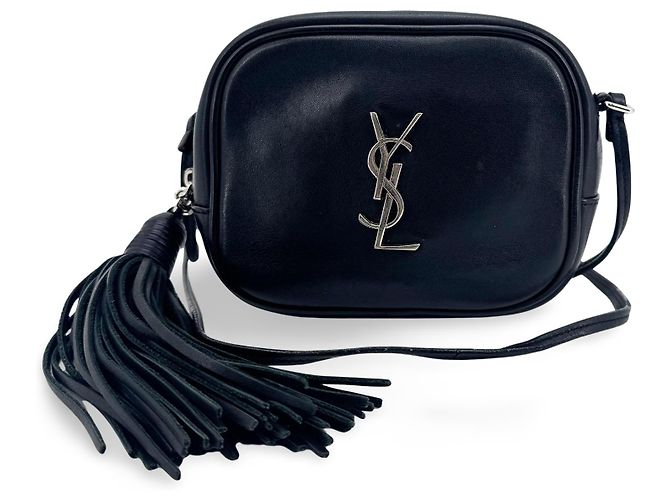 Autre Marque Saint Laurent Classic Monogram Blogger Leather Small Negro
