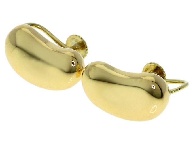 Autre Marque Orecchini a clip Tiffany Bean in oro giallo 18K