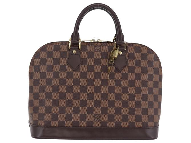 Louis Vuitton Alma Damier PM Marrom