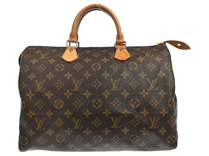 Louis Vuitton Speedy Monogram Canvas 35 Marrom