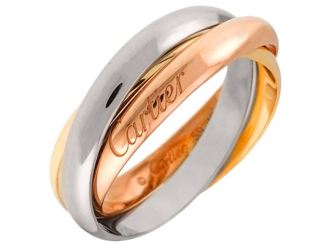 Cartier Trinity Ring Pink Weiß Gelb