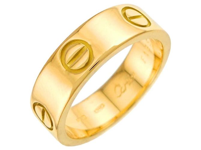 Anello Cartier Love Giallo