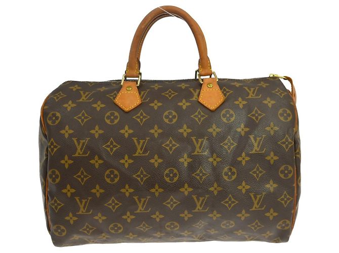 Louis Vuitton Speedy Monogram Canvas 35 Marrom