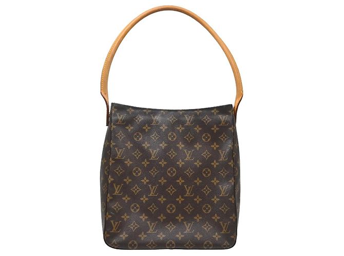 Louis Vuitton Looping Monogram Canvas GM Marron