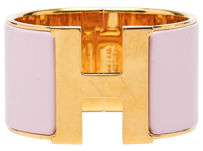 Hermès Pulseira de Berloques Hermes Clic Clac H PM Rosa