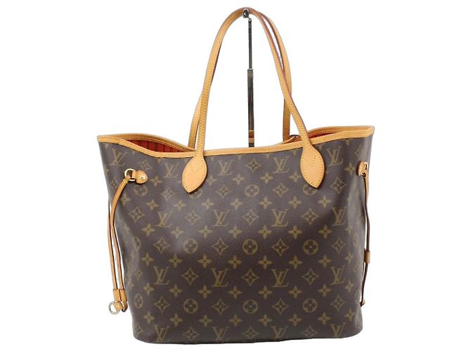 Louis Vuitton Neverfull Trianon Toile and Leather 30 Marron