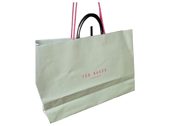 Bolsa de papel Ted Baker London Negro