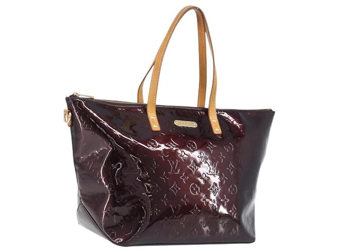Louis Vuitton Bellevue Monogram Vernis GM Burdeos