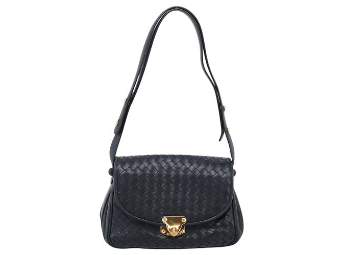 Bottega Veneta Shoulder Leather Medium Nero