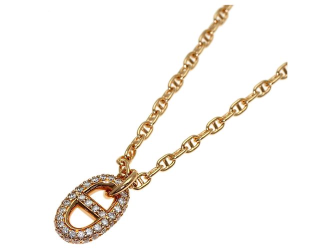Hermès Collar Hermes Chaine d'Ancre Farandole PM Diamantes