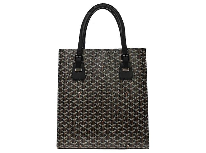 Goyard Comores Coated Canvas GM Nero