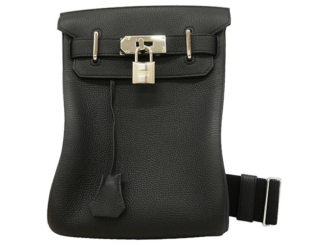 Hermès Hermes Kelly Accad PM Togo Bag Black
