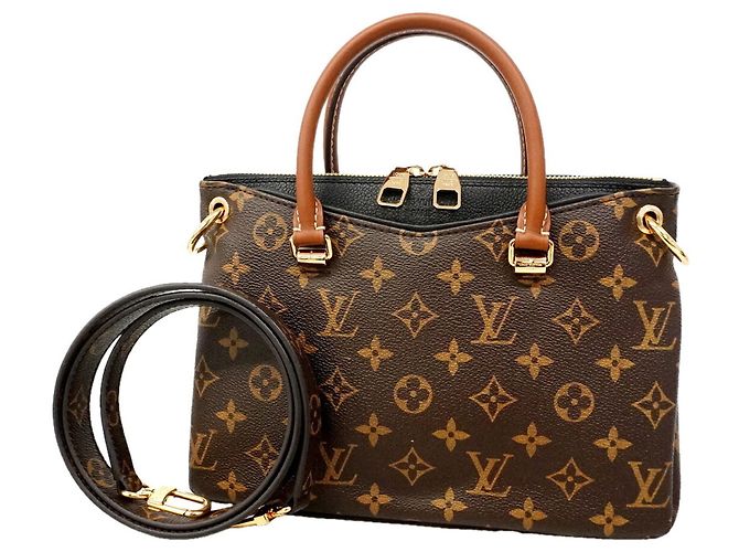 Borsa Louis Vuitton Monogram Pallas BB Nero
