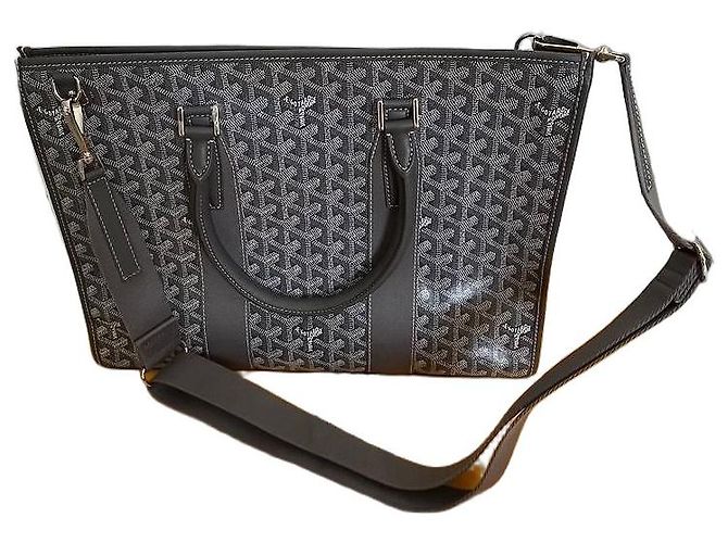 Goyard Morvan Pochette Porte Document Gris