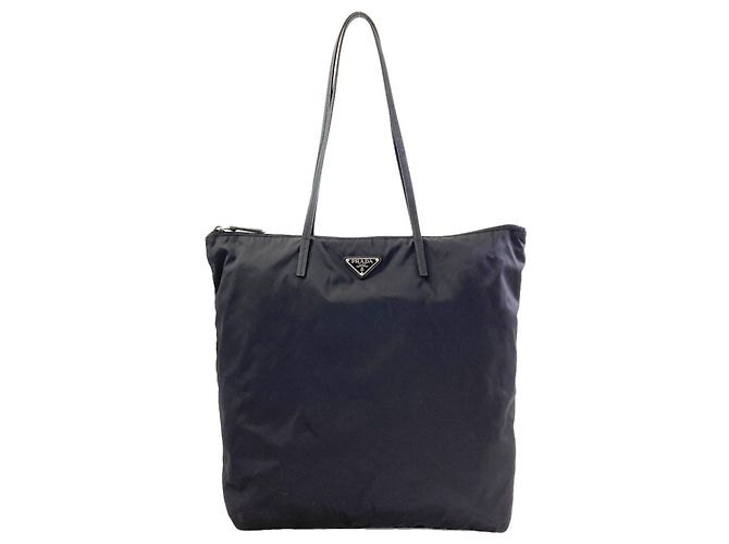Tote Prada Nylon-Shopper in Schwarz