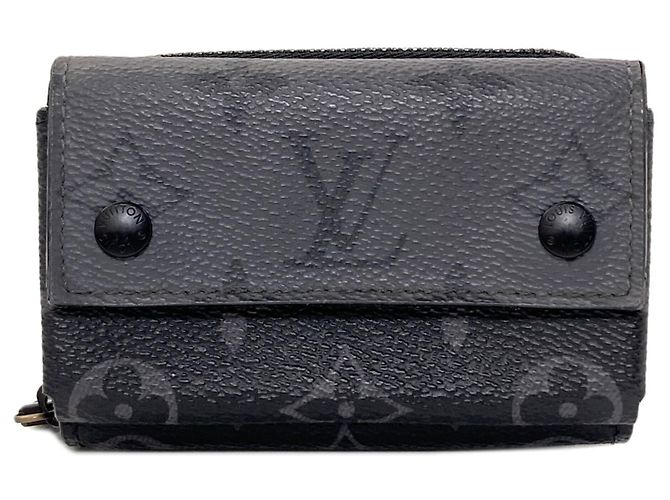 Zippy Louis Vuitton Monogram Eclipse Coin Case