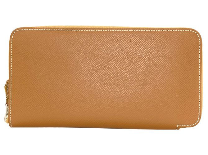 Hermès Hermes Azap Silk Long Wallet in Gold Golden